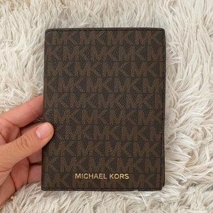 michael kors passport wallet